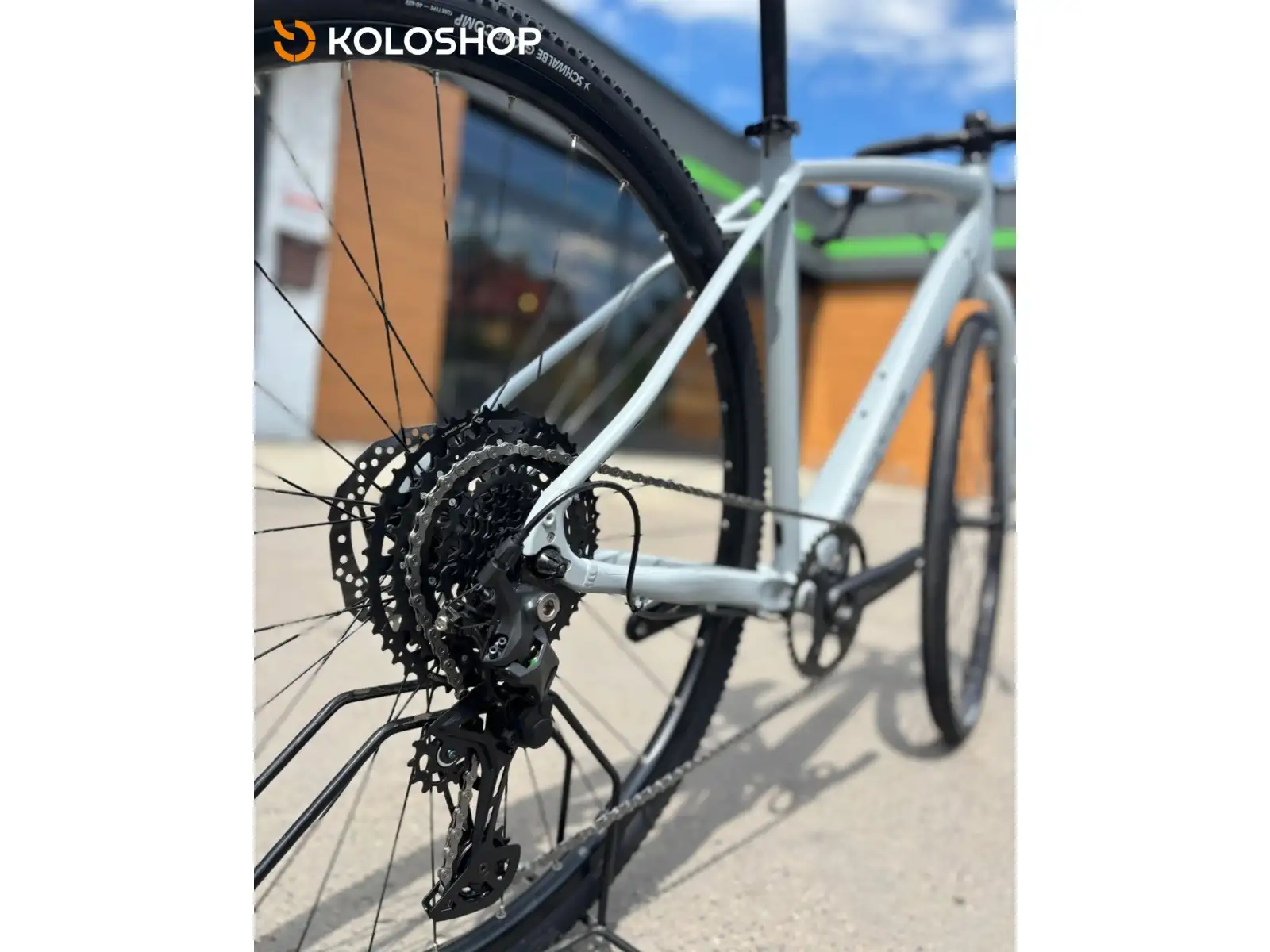 Rock Machine Lukk 50 Gravelbike Matte Limerock Grey