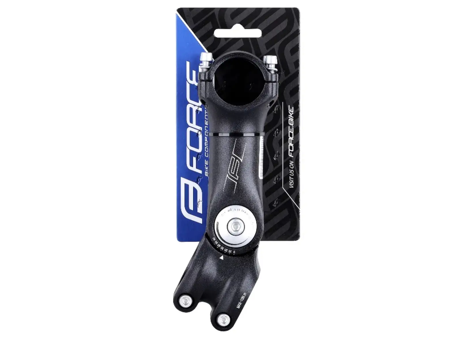 Force S6.4 verstellbarer Vorbau 31,8/125 mm schwarz matt NEU