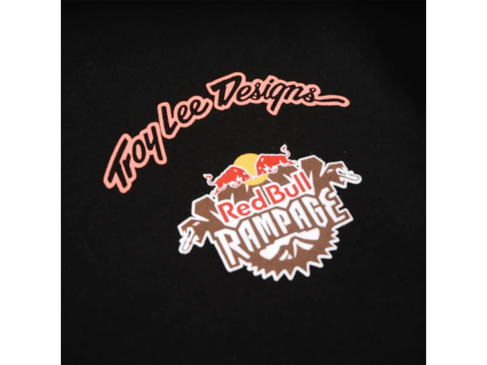 Troy Lee Designs x Red Bull Rampage Valley of Gods Herren T-Shirt Kurzarm Black