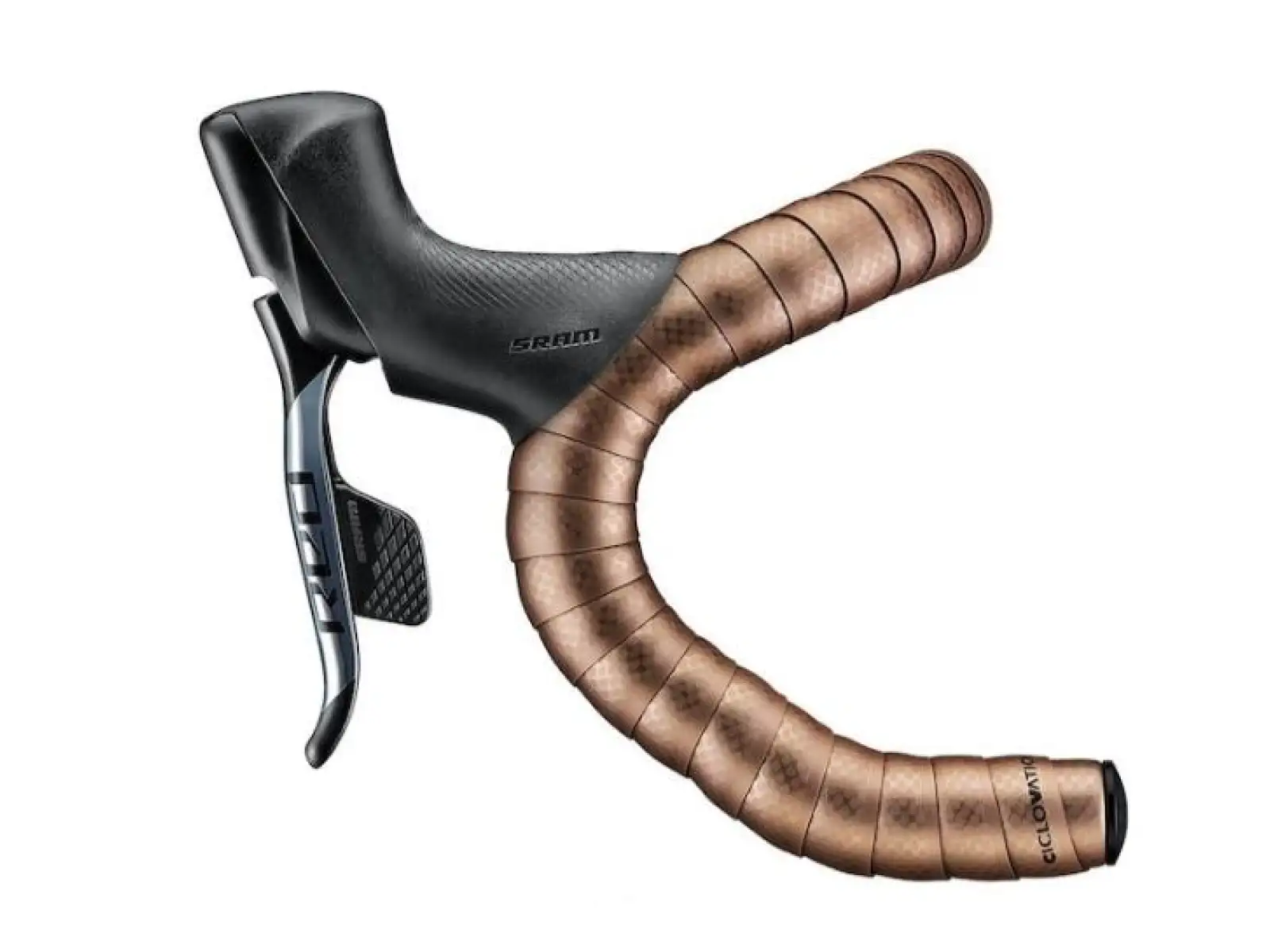 CICLOVATION Lenkerband Poly Touch Vapor Metallic Champagne