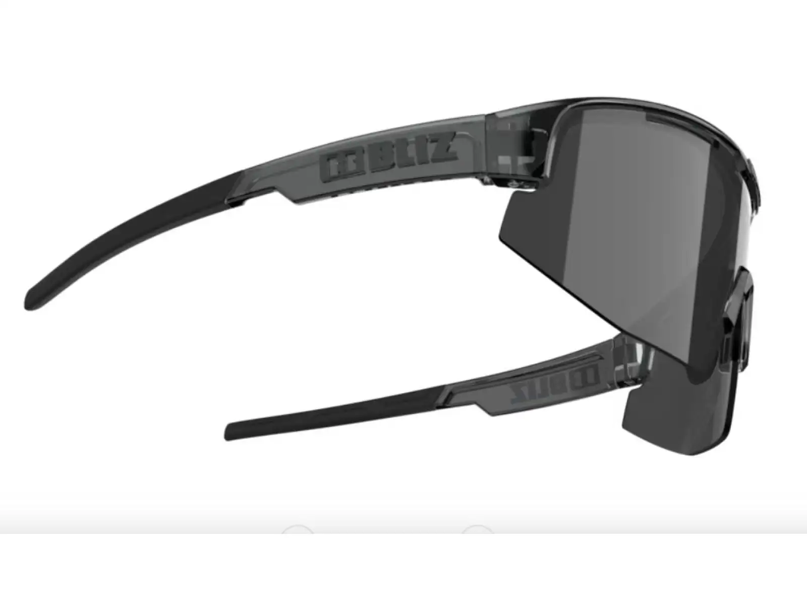 Bliz Matrix Brille Crystal Black/Smoke Silver