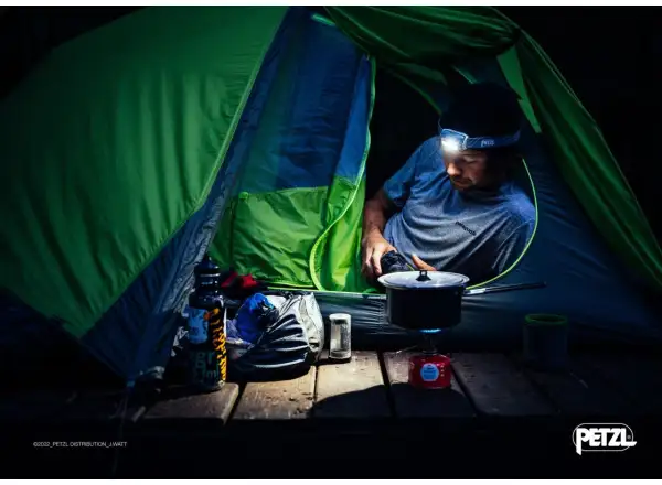 Petzl Tikkina Stirnlampe Grau.