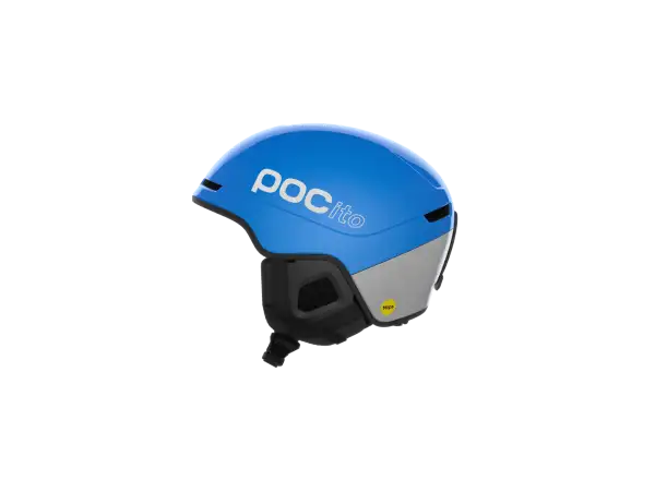 POC POCito Obex Kinder-Skihelm Fluorescent Blue