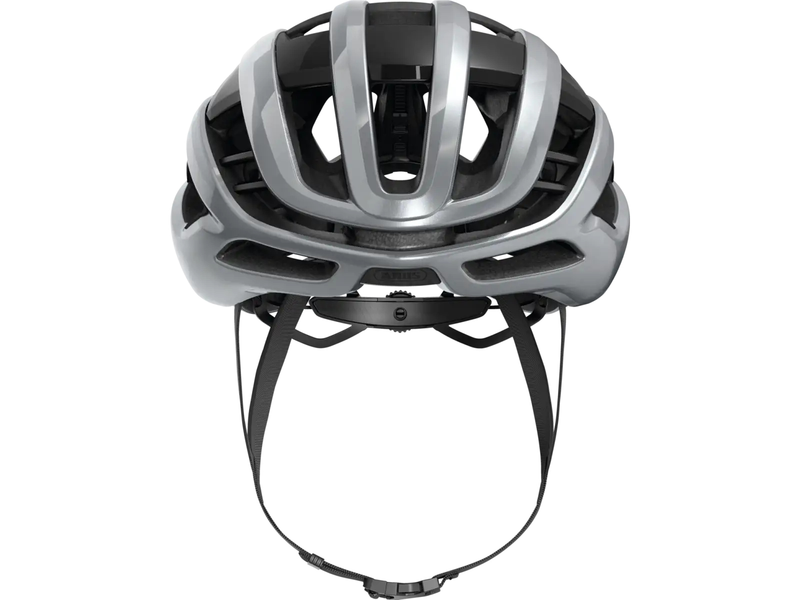 Abus AirBreaker 2.0 Rennradhelm Graphite Silver