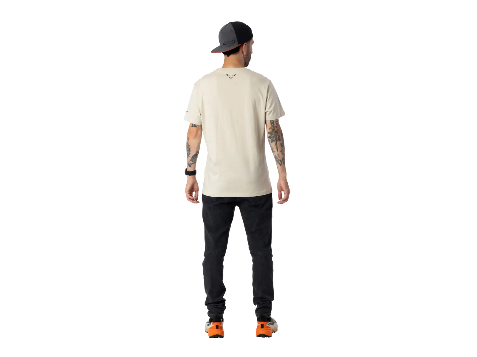 Dynafit Graphic Cotton Herren T-Shirt Kurzarm Overcast/Runners