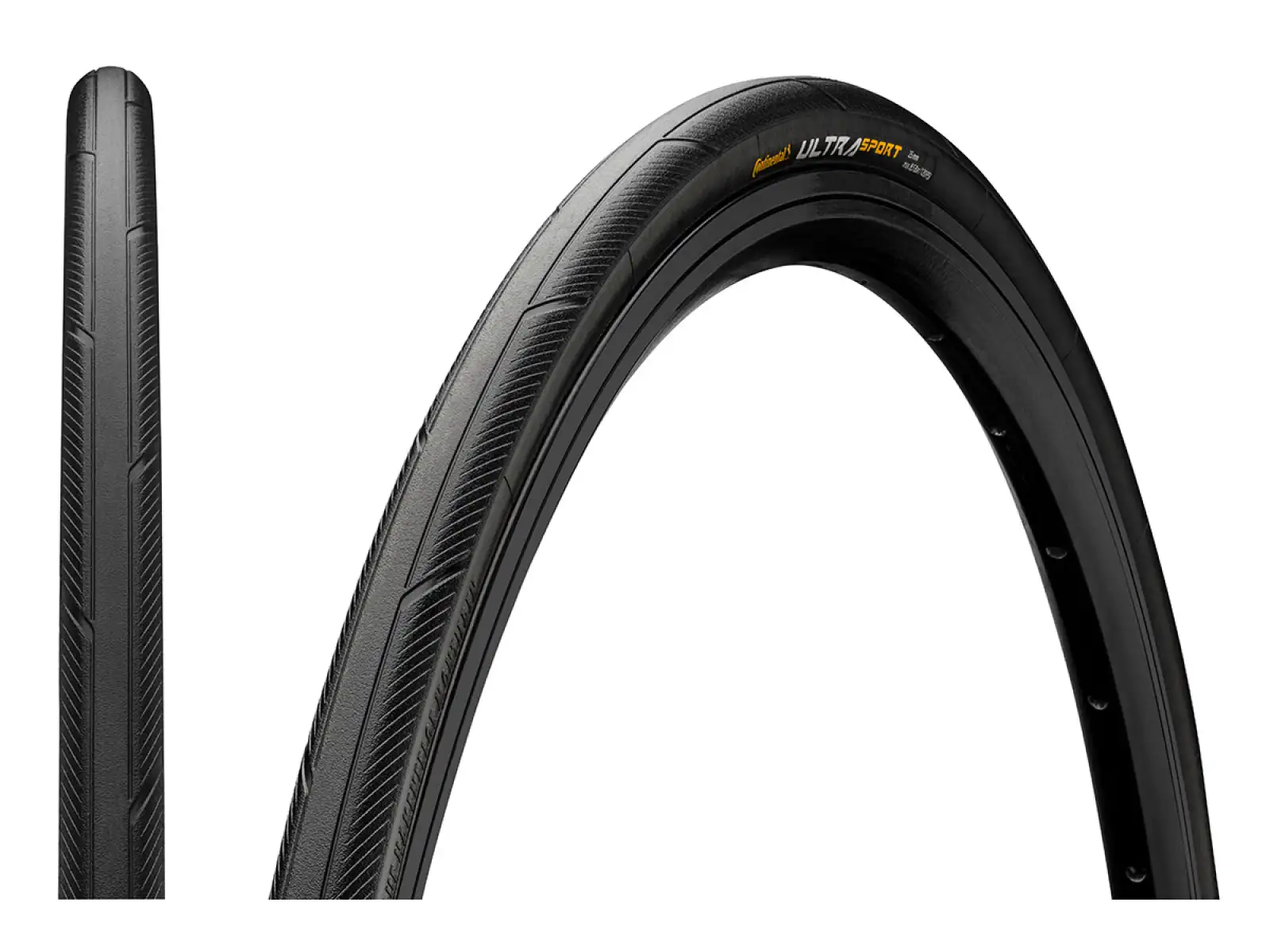 Continental Ultra Sport 3 E-25 Straßenreifen Draht schwarz