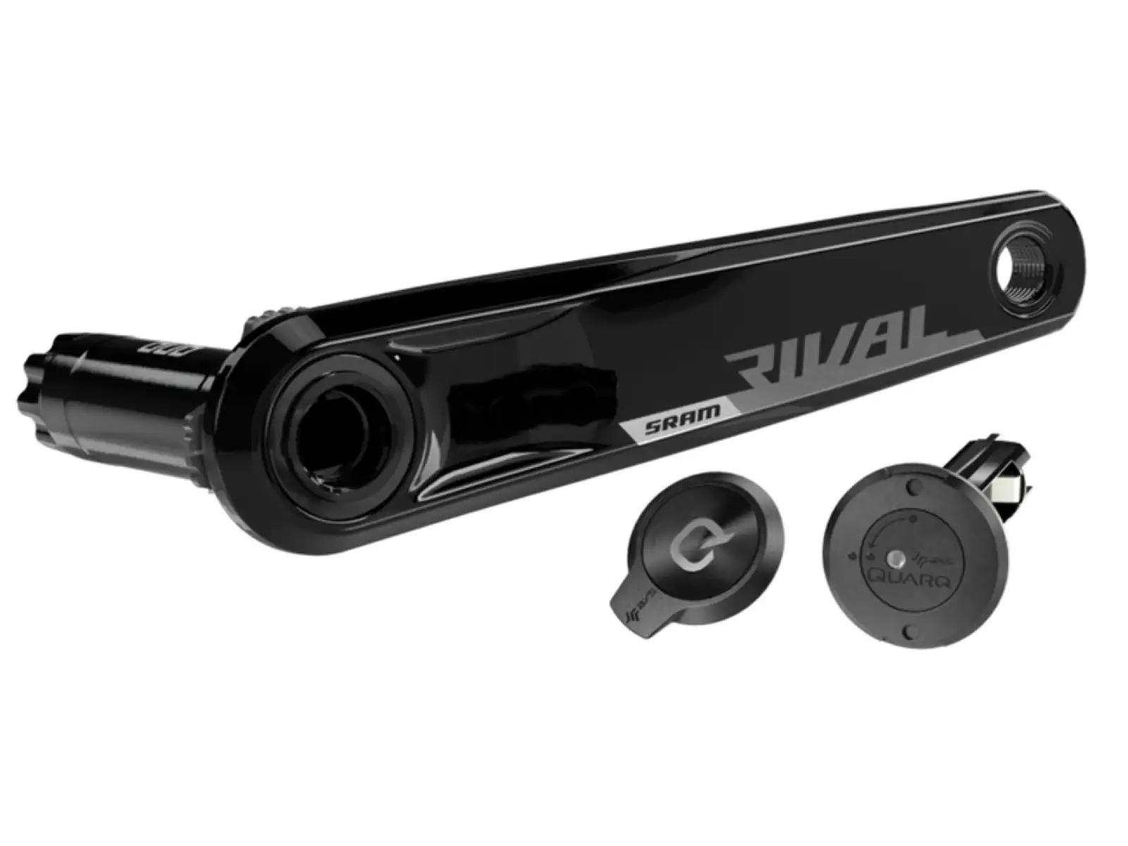 Sram Rival AXS D1 DUB Wide Linke Kurbel 170 mm mit Achse und Powermeter