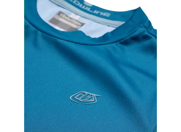 Troy Lee Designs Flowline Herrentrikot Langarm Slate Blue