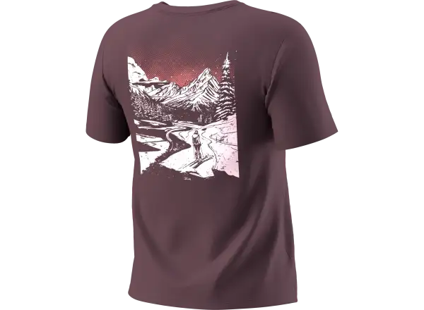 Dynafit Back Graphic Cotton Damen T-Shirt Kurzarm Ephemera/Valley