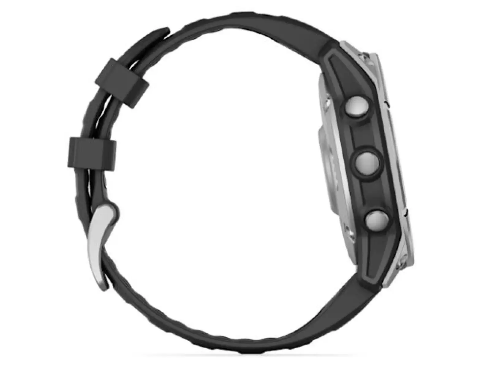 Garmin fenix E - 47 mm AMOLED Smartwatch aus Edelstahl