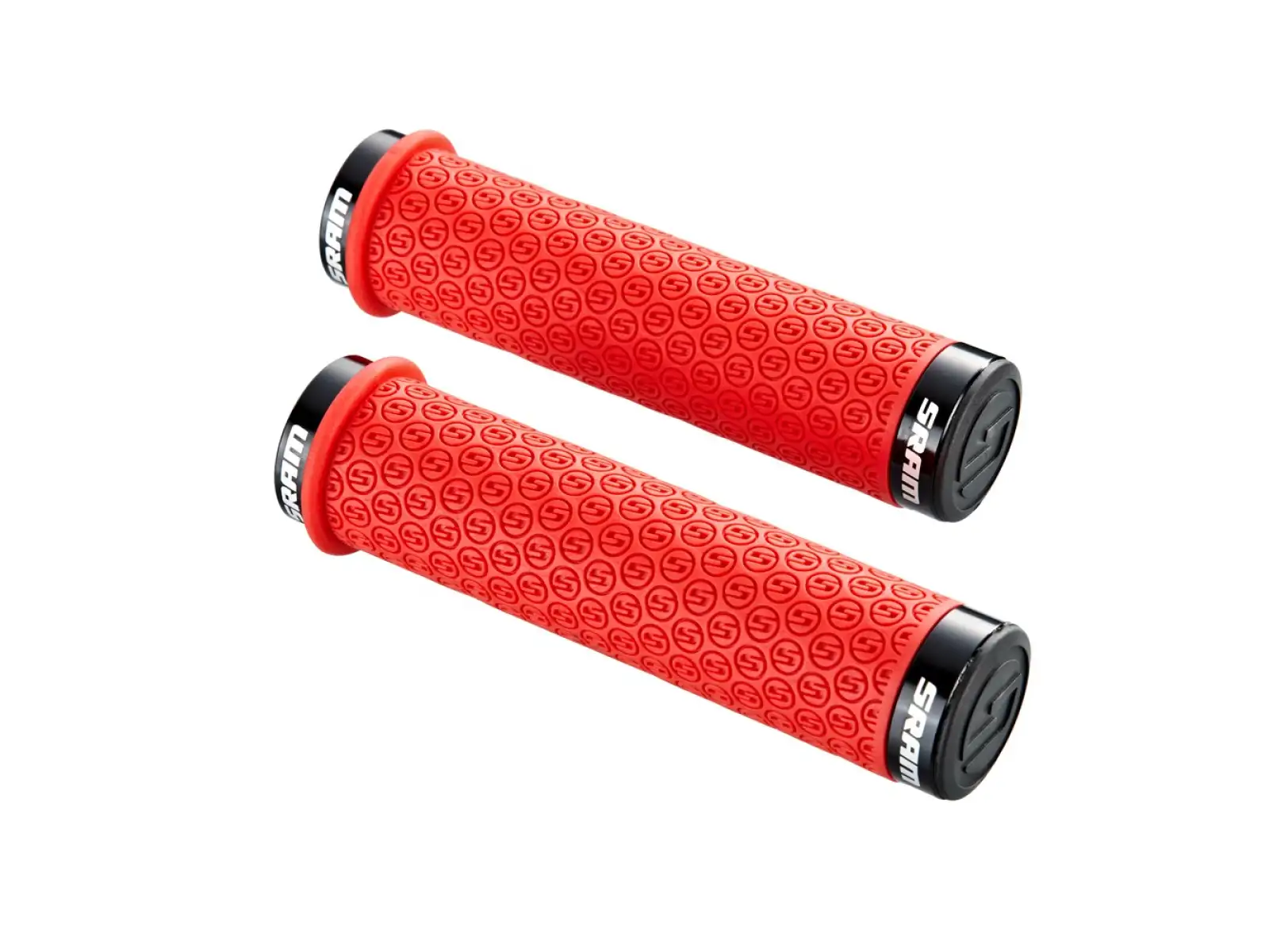 SRAM DH Locking Grips Rot