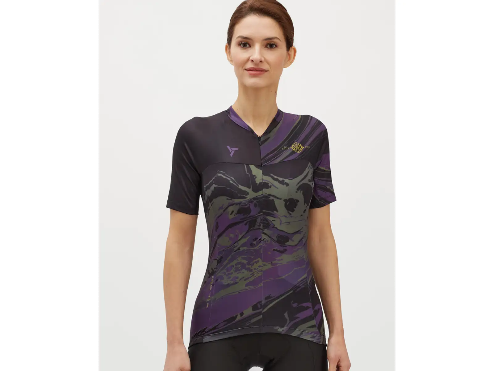 Silvini Catirina Damen Trikot Kurzarm Black/Plum