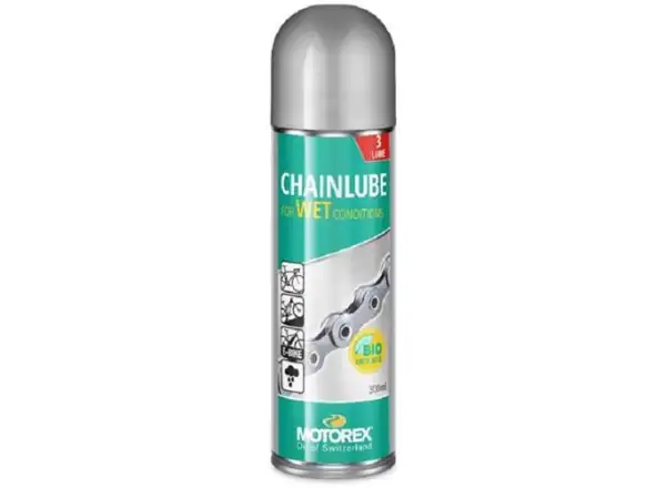 Motorex Kettenschmiermittel Nasse Bedingungen 300 ml Spray