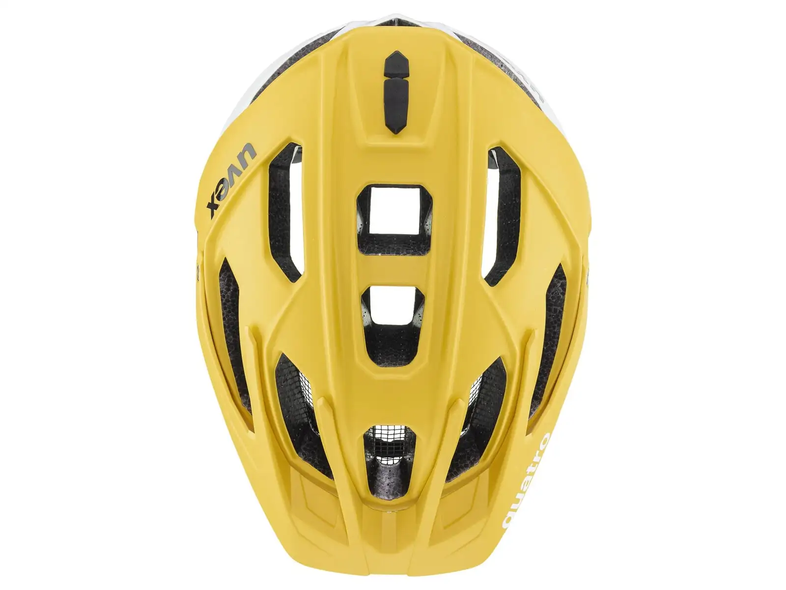 Uvex Quatro CC Helm Sunbee/White Matt