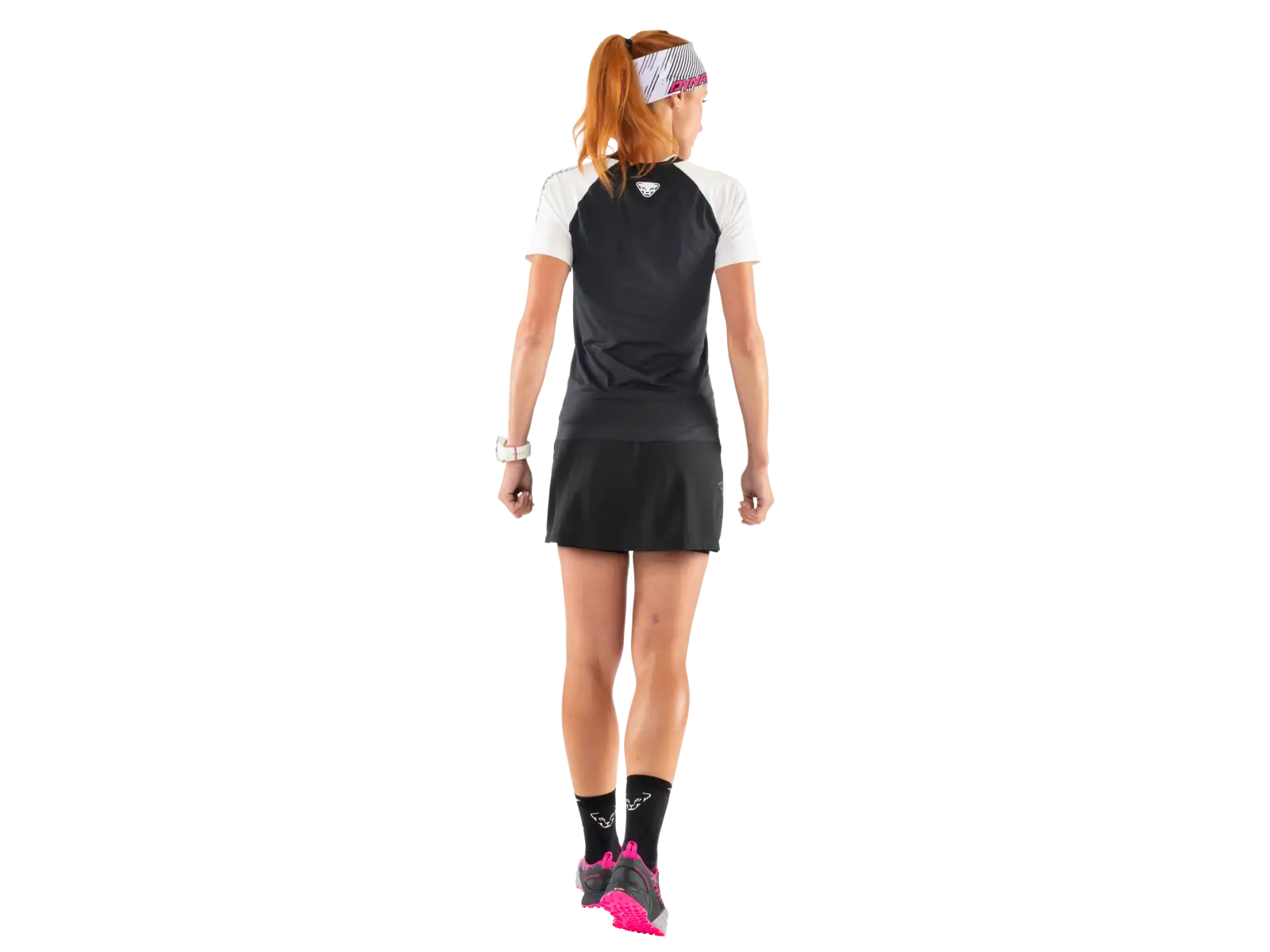 Dynafit Ultra S-Tech Damen T-Shirt mit kurzen Ärmeln in Black Out-Farbe