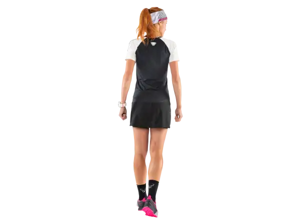Dynafit Ultra S-Tech Damen T-Shirt mit kurzen Ärmeln in Black Out-Farbe
