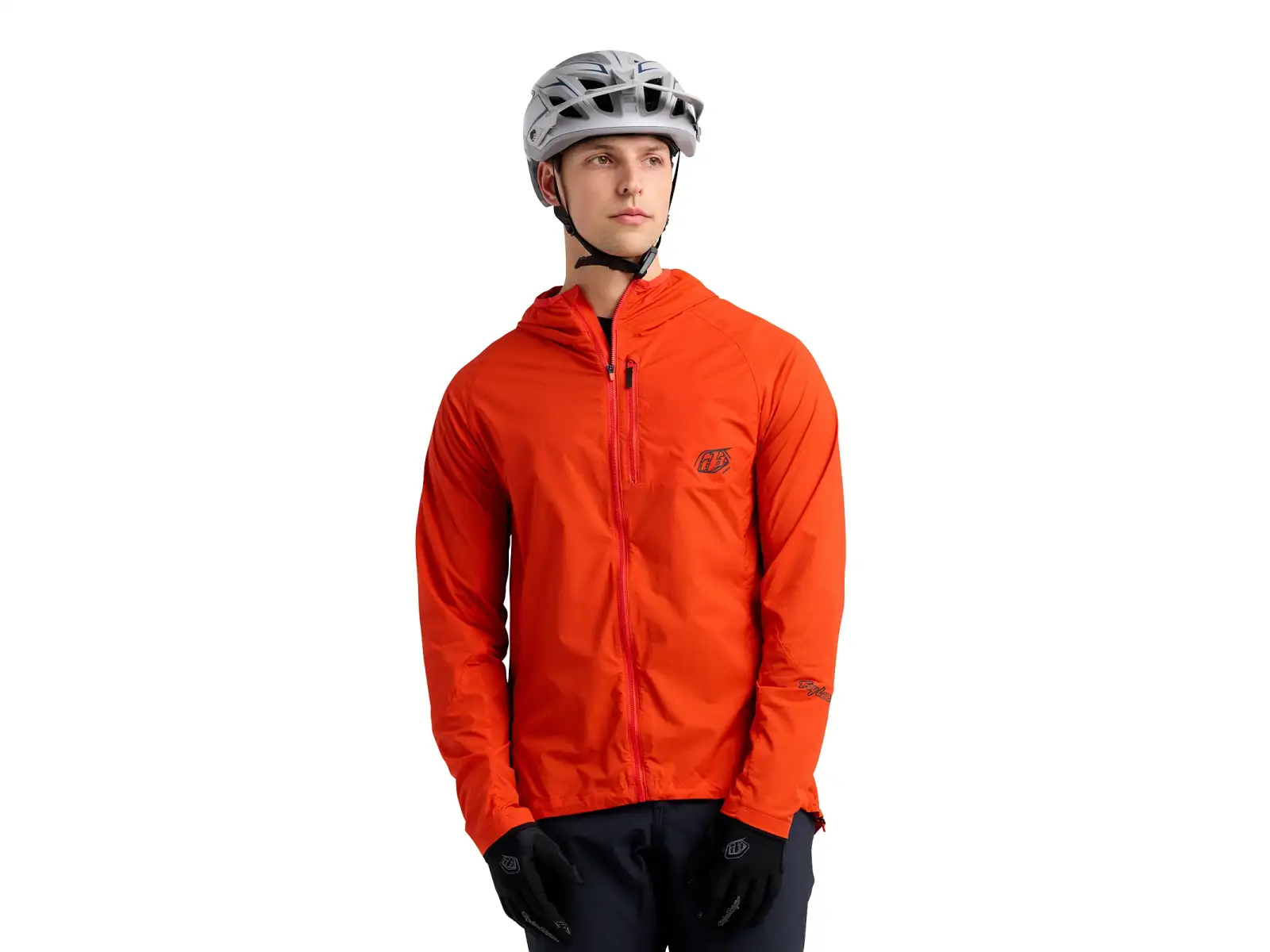 Troy Lee Designs Drift Herrenjacke Mono Fire Orange
