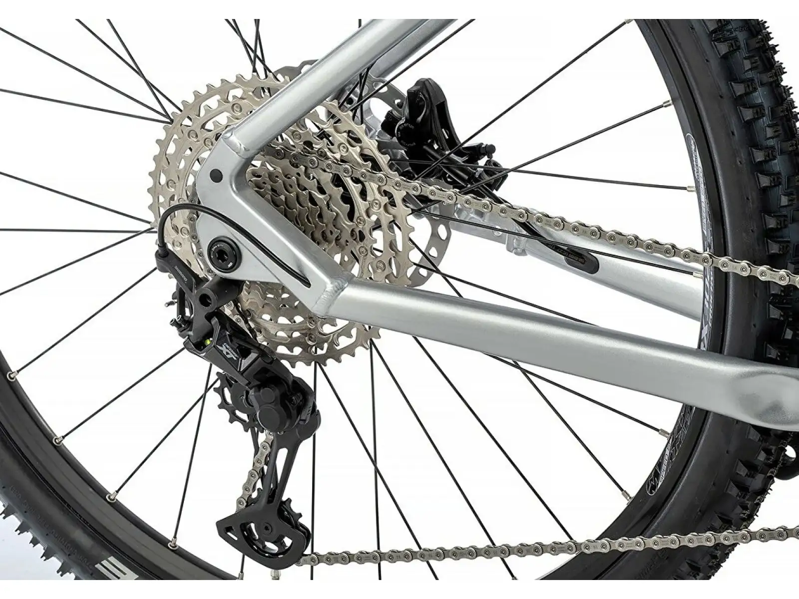 Apache Hupahu 1 E-Mountainbike (Bosch 750 Wh) Silber