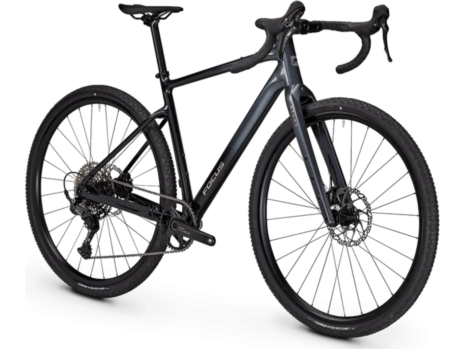 Focus Atlas 6.7 Gravelbike Steelgrey/Diamondblack