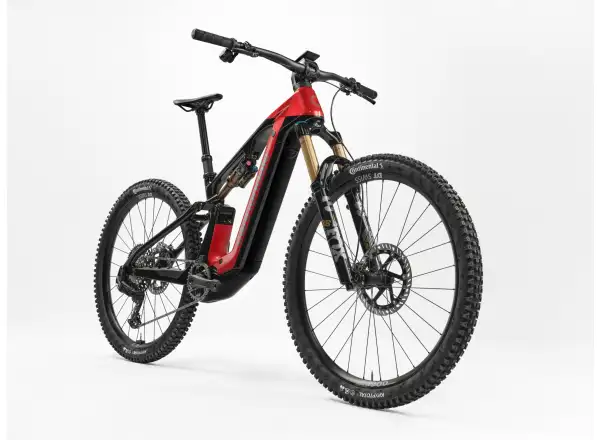 Cannondale Moterra Carbon 1 vollgefedertes Elektrofahrrad Metallic Red