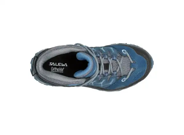 Salewa Alp Trainer Mid GTX Kinder-Outdoor-Schuhe Dark Denim Charcoal