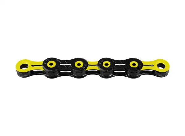 KMC X11 DLC Schwarz/Gelb Kette 118 Glieder
