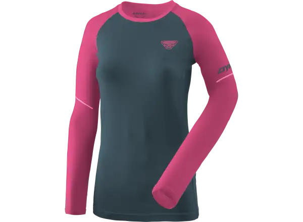 Dynafit Alpine Pro Damen T-Shirt Langarm Magenta