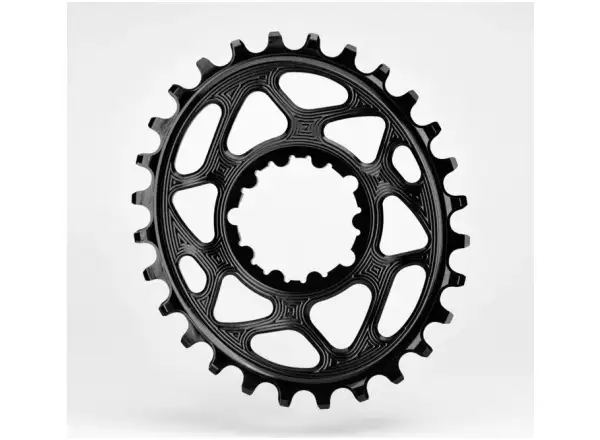 Absolute Black OVAL30 Sram GXP Kettenblatt, Offset 6mm, 30Z. oval