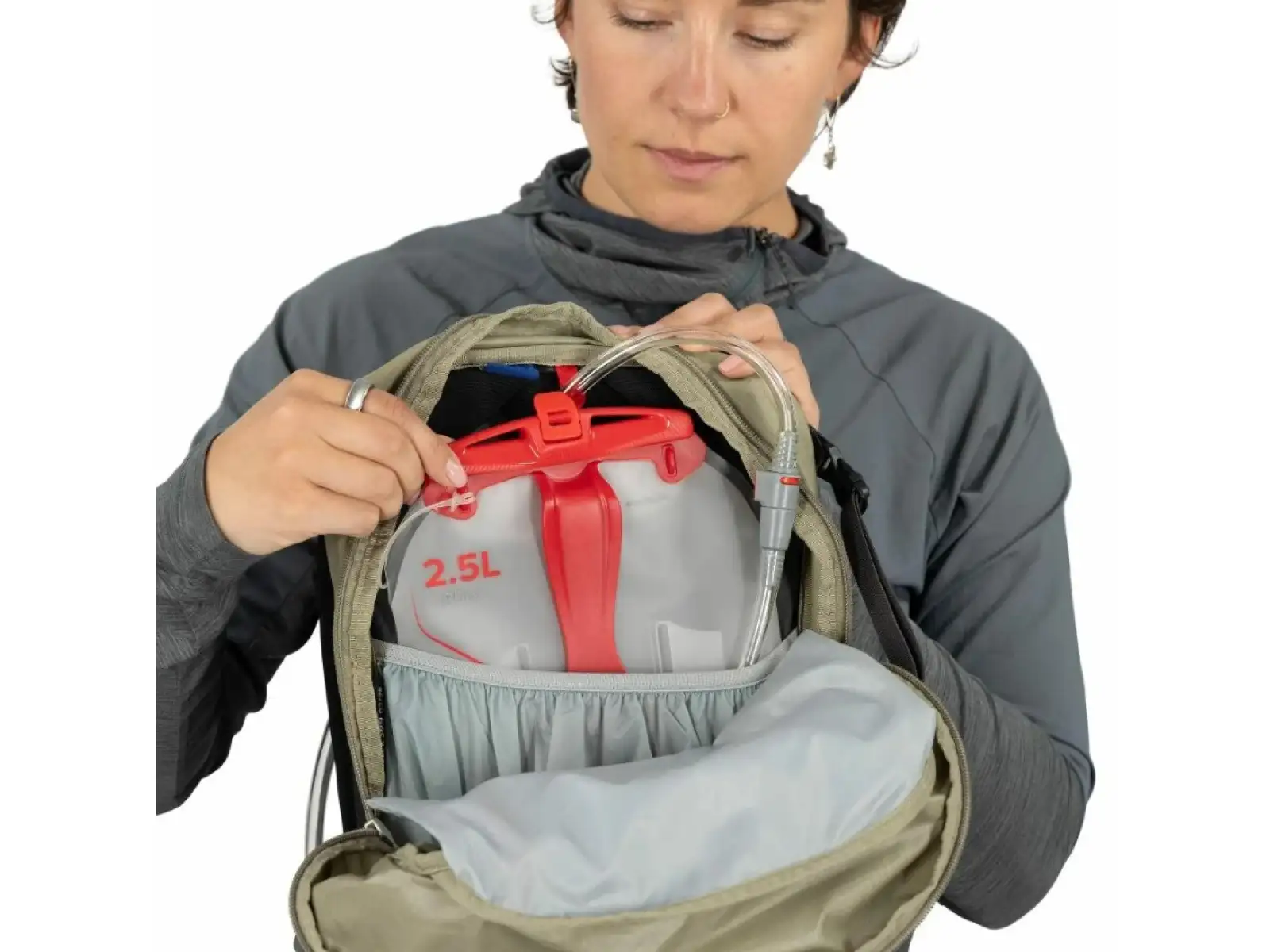 Osprey Hikelite Rucksack 18 l Tungsten/Yelow