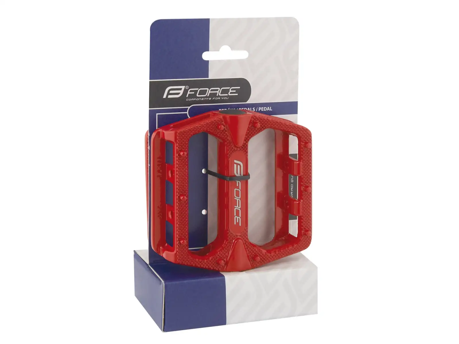 Force BMX HOT Pedale Rot.
