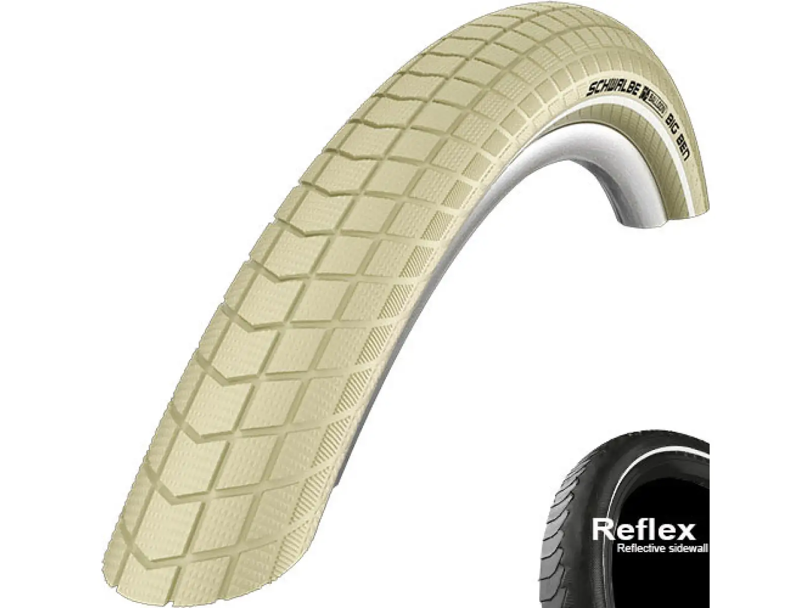 Schwalbe Big Ben KevlarGuard 26x2,15" MTB Reifen Draht creme