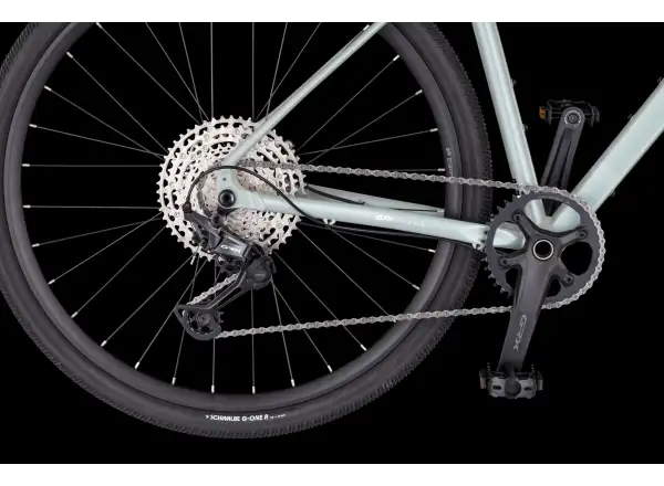 4Ever Gromvel Elite Gravelbike Ghost pearl