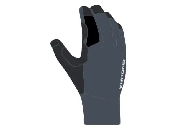 Endura Loop wasserdichte Fahrradhandschuhe grau