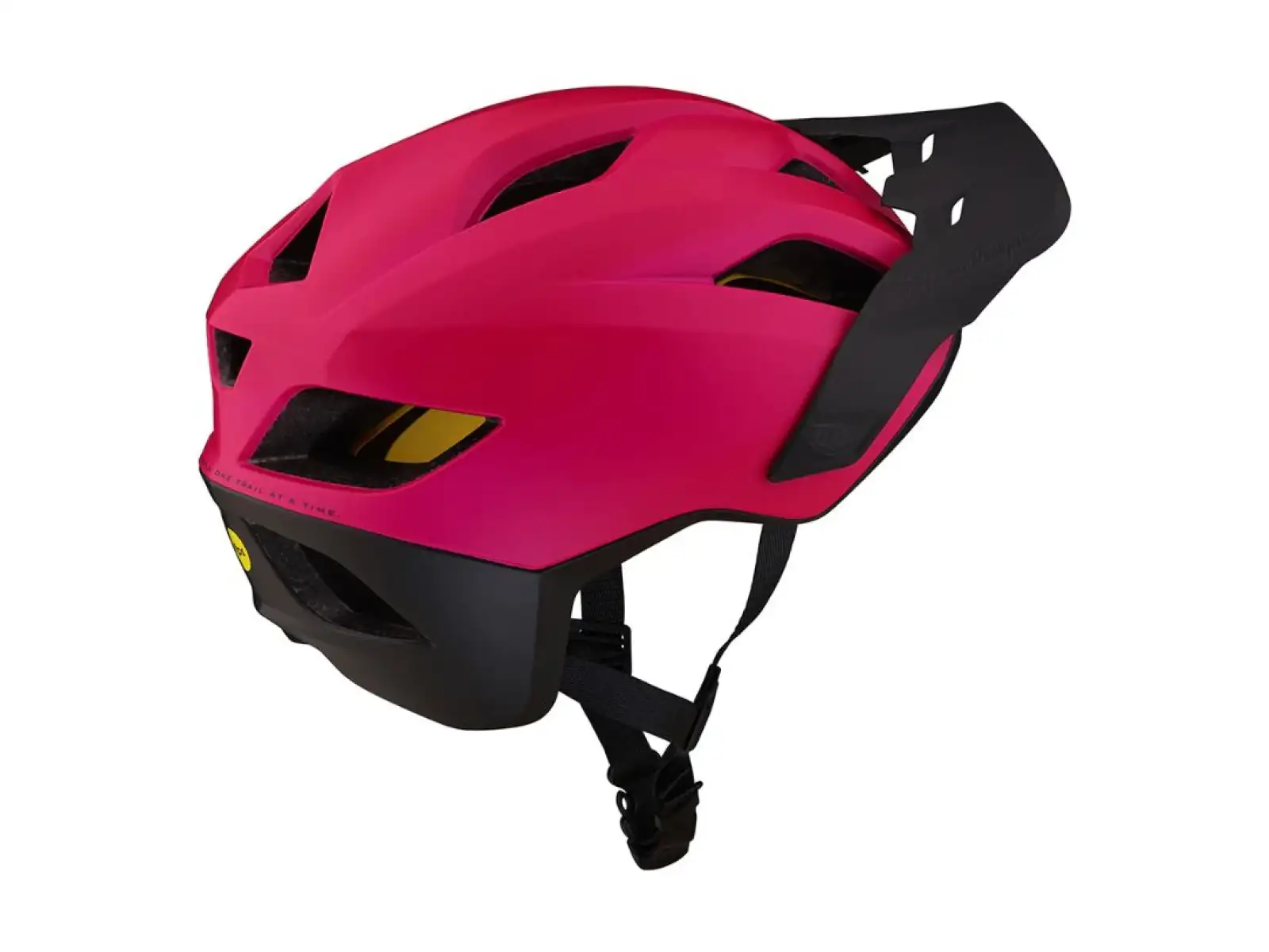 Troy Lee Designs Flowline MIPS Helm Orbit Magenta/Black.