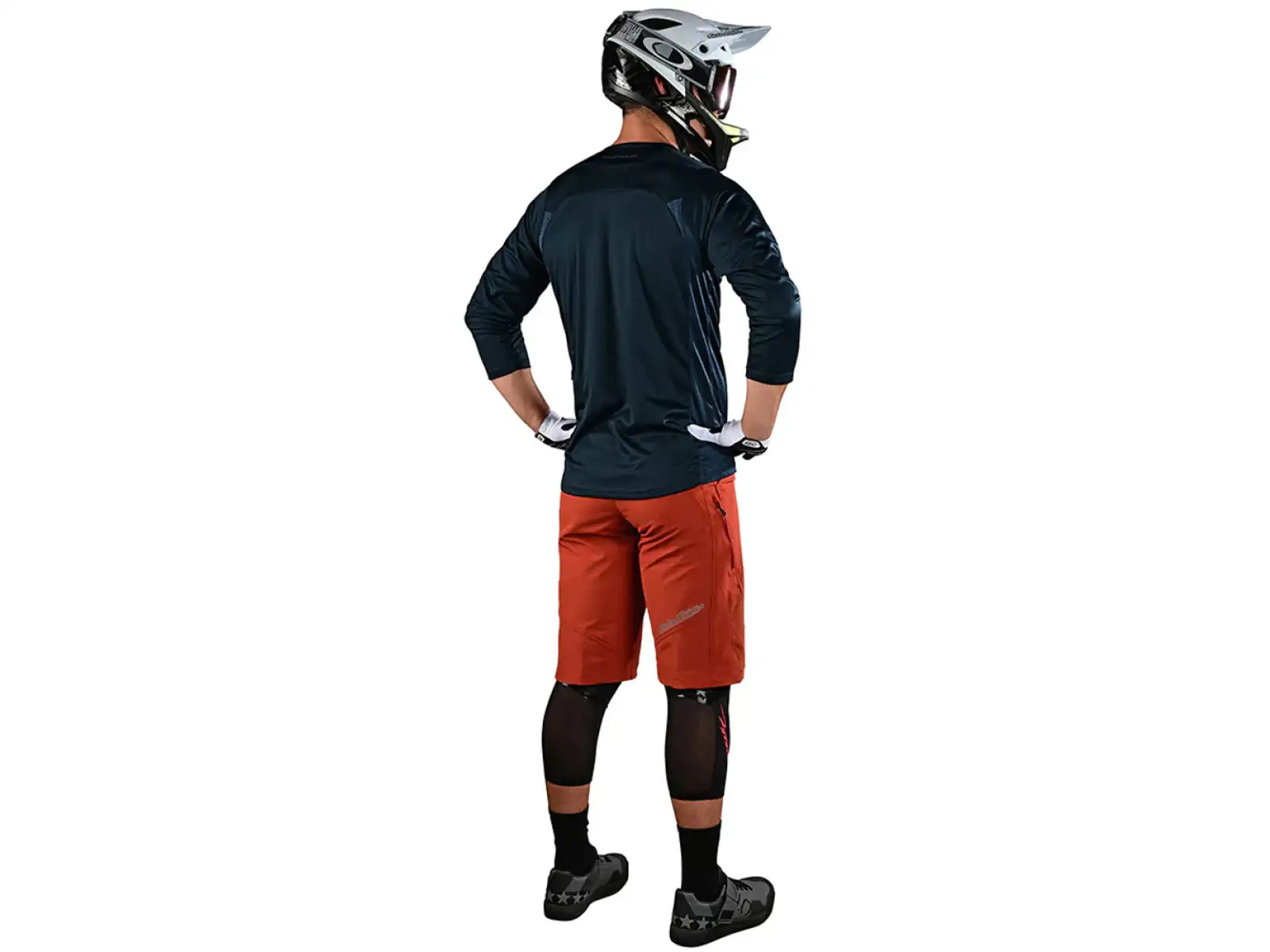 Troy Lee Designs Ruckus Herrentrikot 3/4-Ärmeln dunklem Schiefer