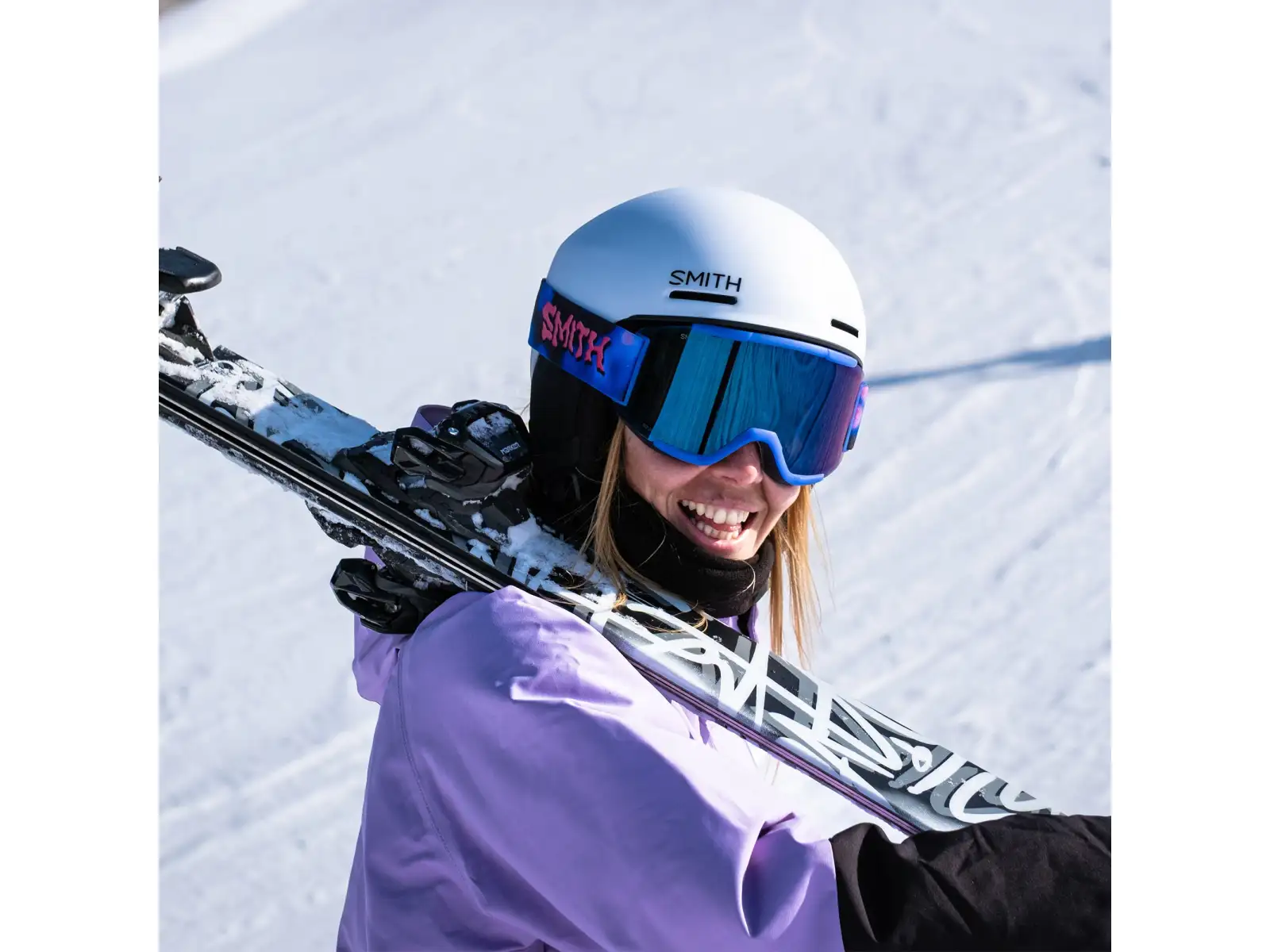 Smith Method Pro MIPS Skihelm Matte White