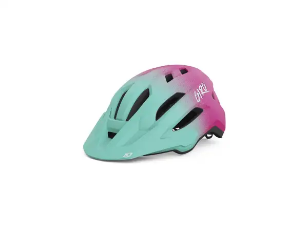 GIRO Fixture II MIPS Youth Kinderhelm Mat Teal Fade