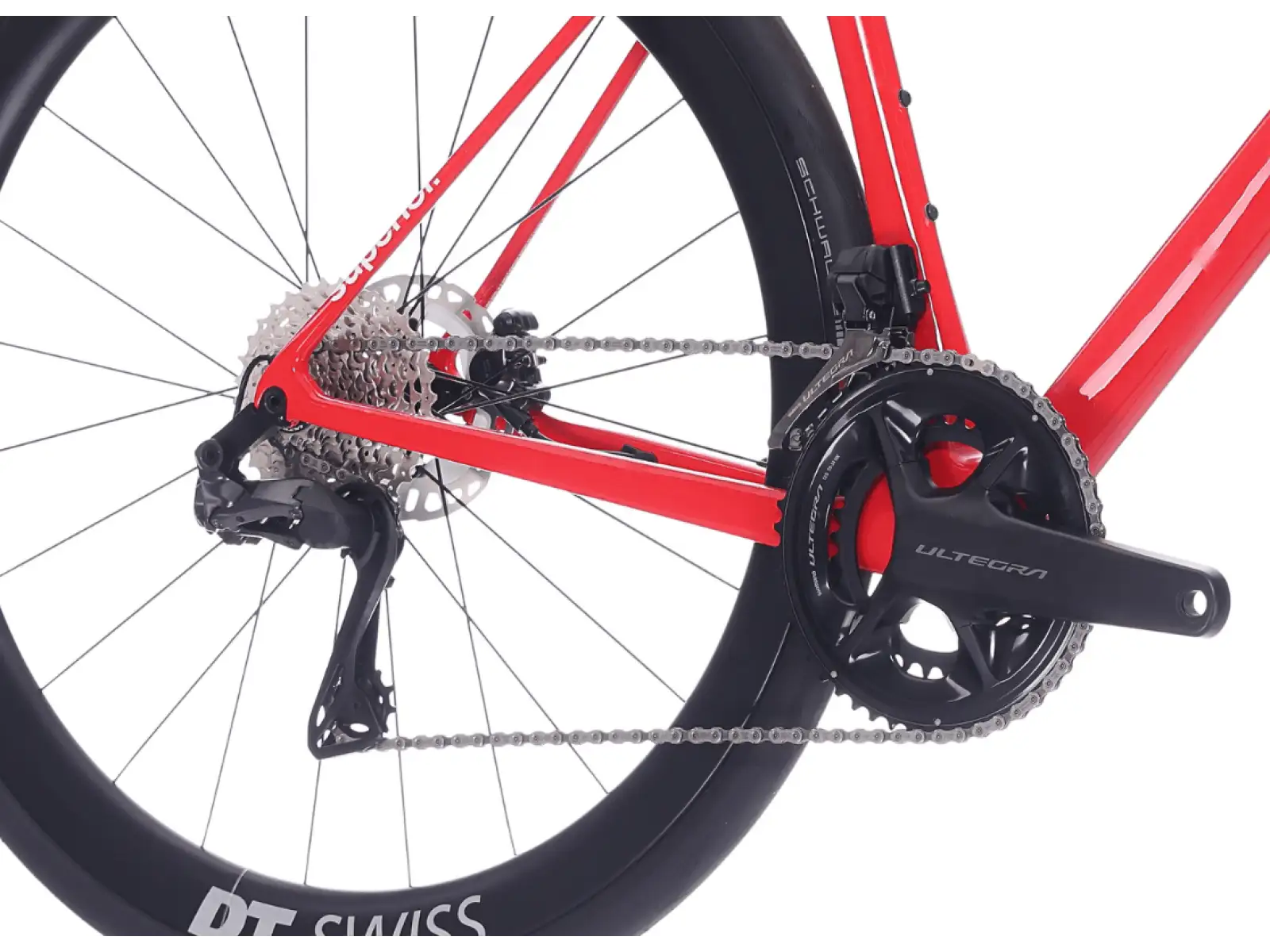 Superior RR 9.8 Fahrrad Rennrad Gloss Red / White