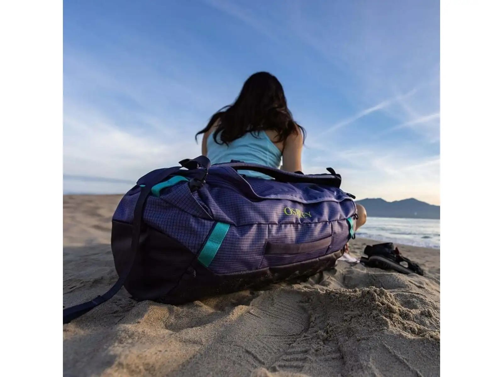 Osprey Transporter Duffel 40 Reisetasche Pine Leaf