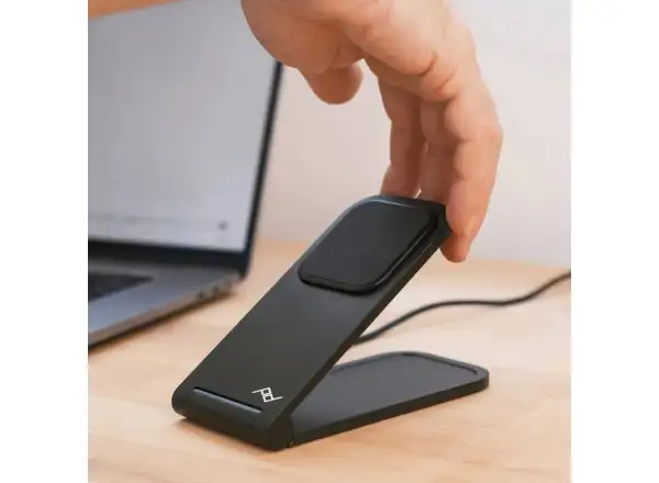 Peak Design Wireless Charging Stand magnetischer Handyhalter Schwarz
