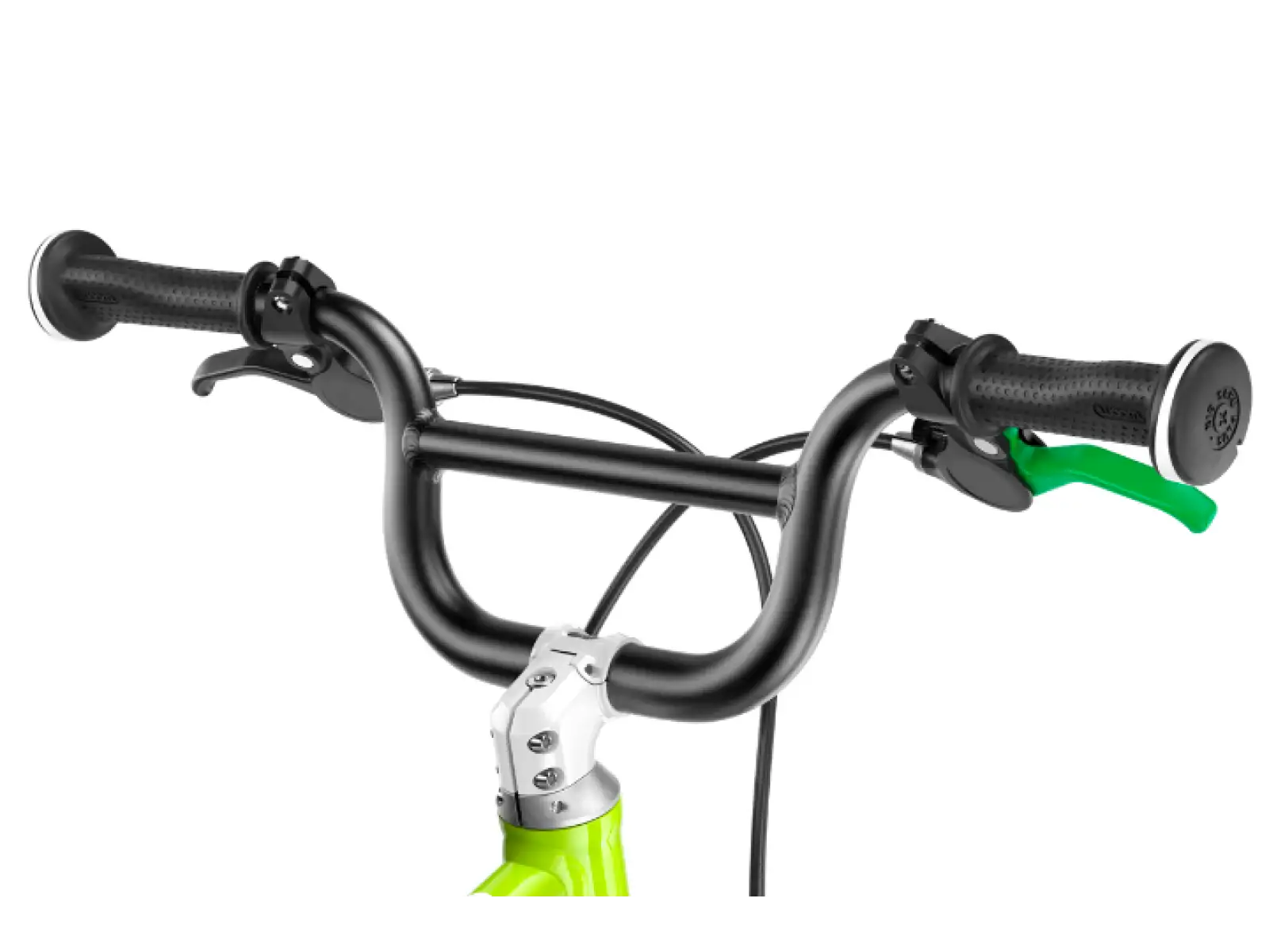 Woom 2 Eidechse Limette 14 Kinderfahrrad