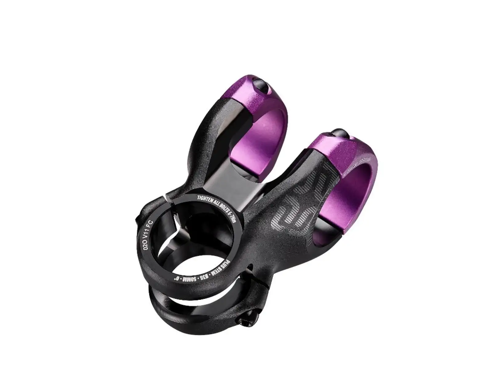 E-13 Plus 35 Vorbau 50 mm Schwarz/Aubergine