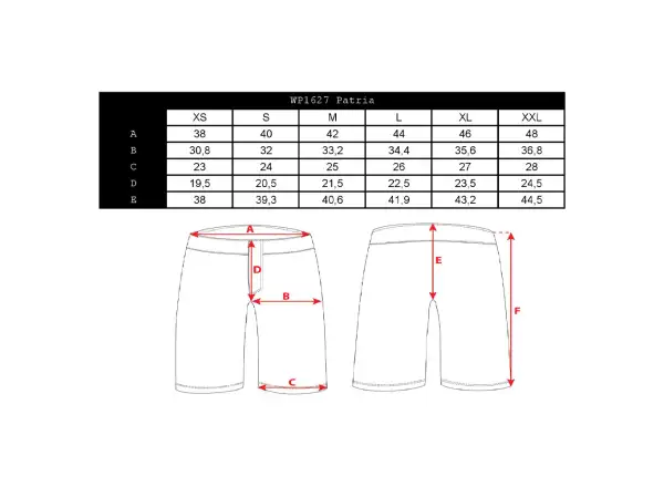 Silvini Patria Damen Shorts Schwarz.