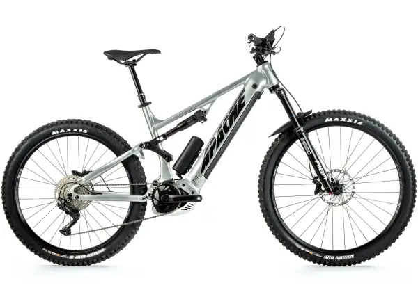 Apache Quruk 3 Vollgefedertes E-Bike (Bosch 1000 Wh) Silber