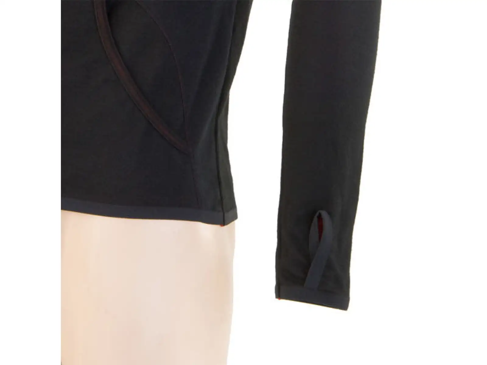 Sensor Merino Upper Mountains Herren Kapuzenpullover Schwarz