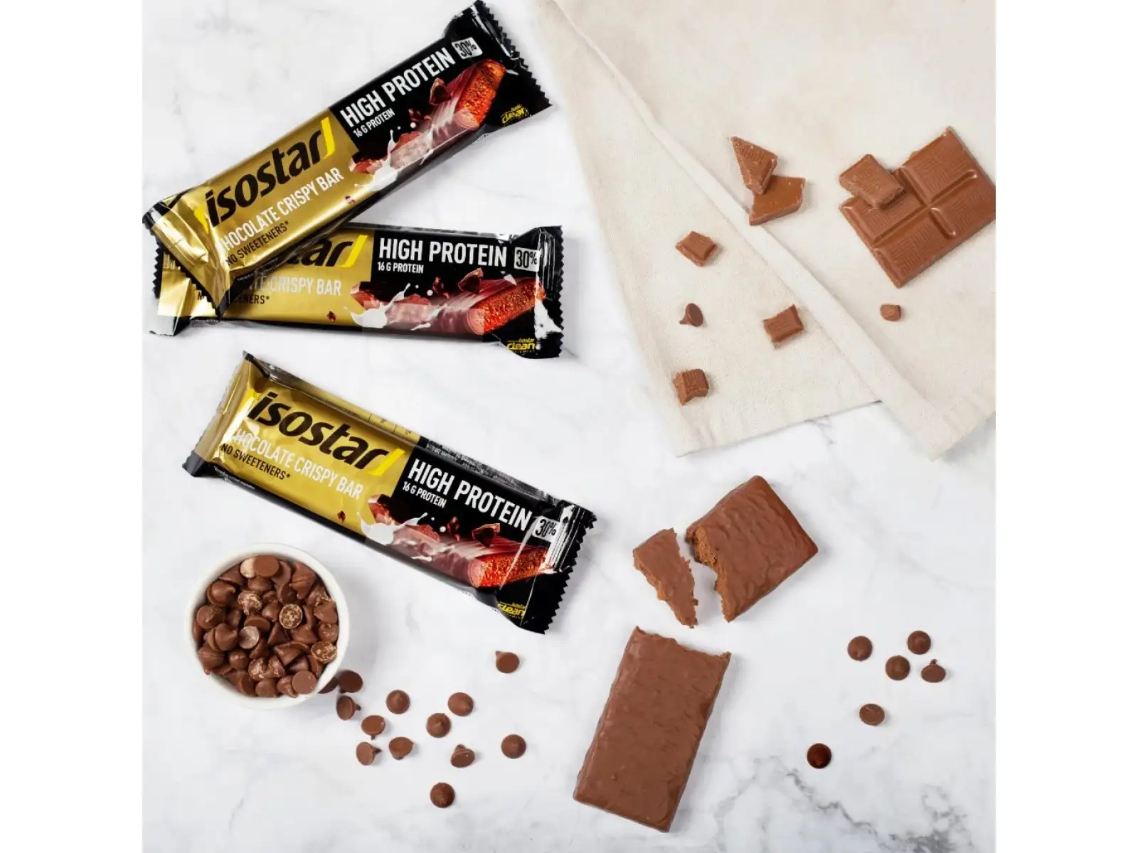 Isostar High Protein30 Proteinriegel 55 g Schokolade