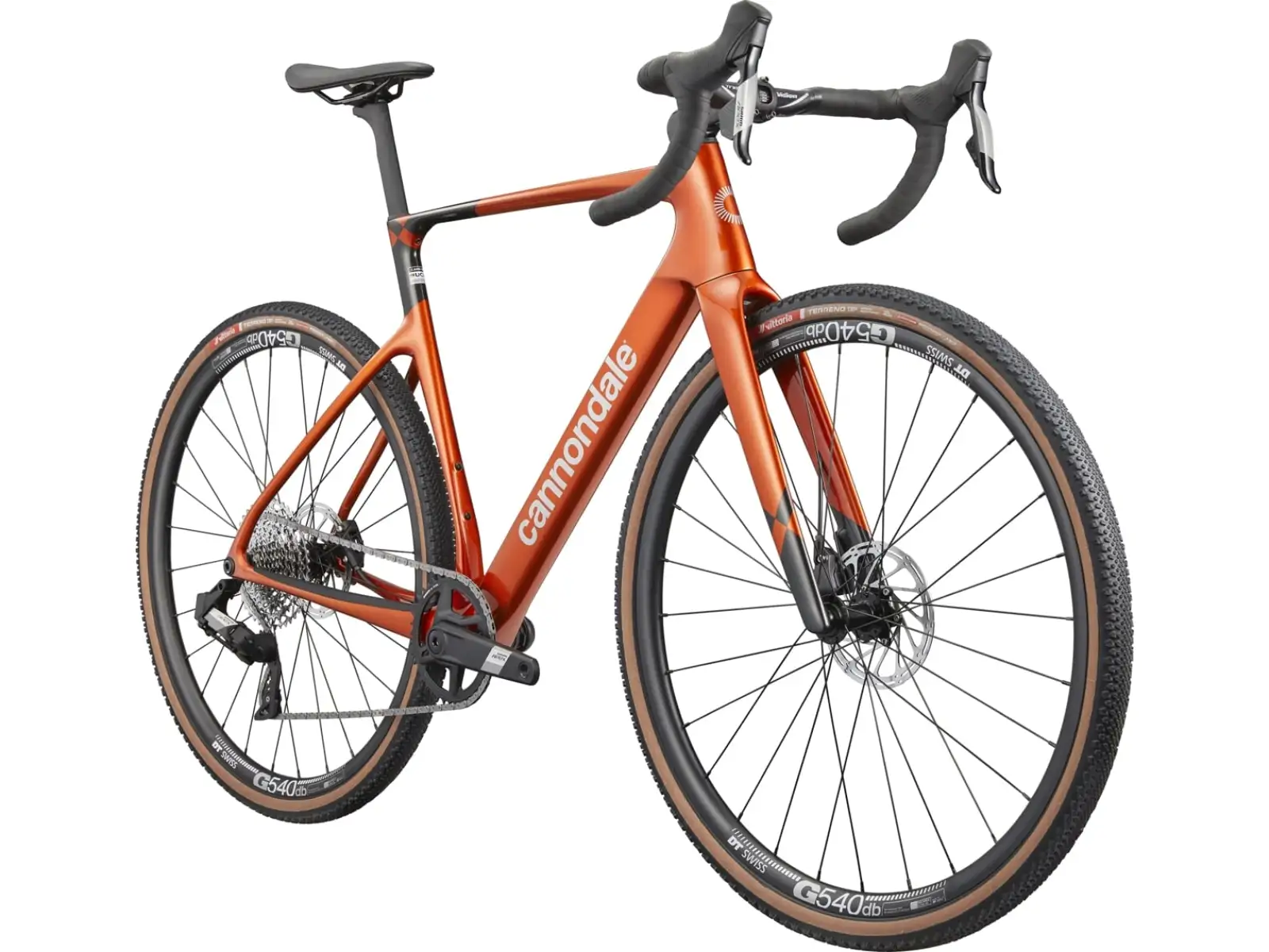 Cannondale SuperX 4 AXS Gravelbike Flame Orange