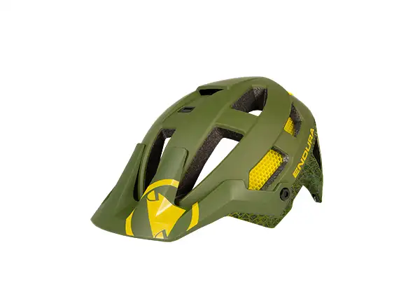 Endura SingleTrack MIPS MTB Helm Olivgrün