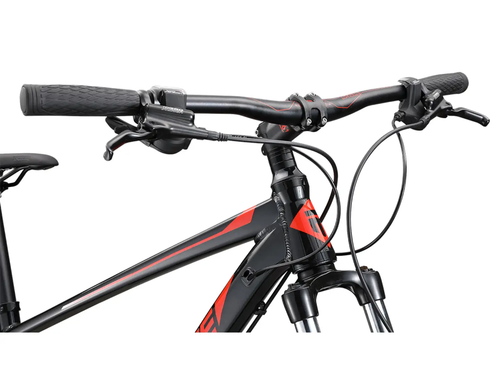Mongoose Tyax 29 Sport Schwarz/Rot Mountainbike