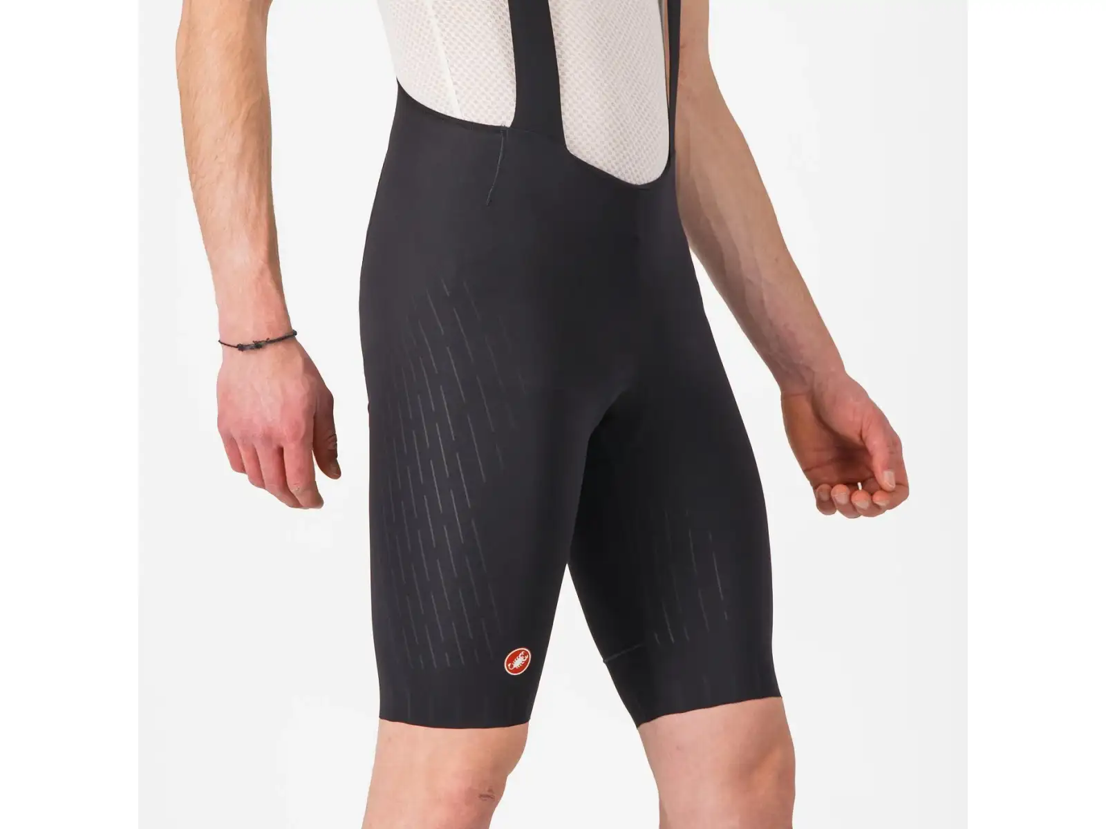 Castelli Free Aero Race Herrenhose mit Einsatz und Trägern Black